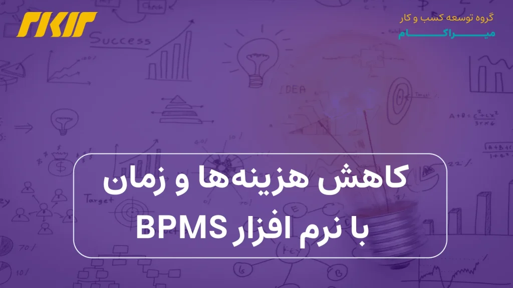 کاهش هزینه ها و زمان با نرم افزار BPMS